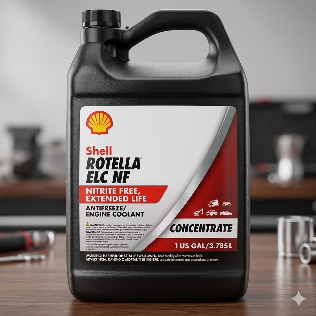 Shell Rotella ELC Concentrate 6*1 Gallon Case
